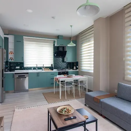アパート Modern 1br With Elegant Design In Goektuerk